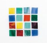 School Specialty Stained Glass Mosaic Tiles - 4 lbs. - Assorted Colors