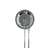 IMAGE OF American Standard 1501.170.295 Standard Collection Bath Drain with Chain and Stopper, Satin Nickel