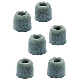 Comply T-400 Ultra Soft Foam Tips for Ultimate Ears Metro.fi & Super.fi 4 earphones. Pack of 6