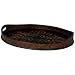 Lucca Reverse Painted Glass Tray