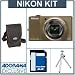 Nikon Coolpix S8000 Digital Camera Kit,- BRONZE - with 4GB SD Memory Card, Camera Case, Table Top Tripod