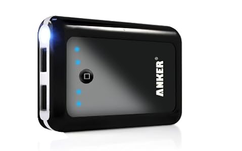 Anker Astro2 PowerBank 8400mAh�������̥�Х���Хåƥ꡼ ���ޥ�(au docomo softbank)-Samsung Galaxy S3 S III I9300, Galaxy S2 S II I9100, Galaxy Nexus, Galaxy Note / HTC Sensation, One X, One S, EVO; PSP; MP3 MP4 MP5 iPhone4 4S 3GS iPad iPad2 PSP ���б� �������̤η��ӥХåƥ꡼ 2A��1A����ʽ��� USB��2��2��Ʊ�����Ų�ǽ �̶С���ĥ��ι�ԡ������ȥɥ����˺�Ŭ! �����ܸ�谷���դ��ۡ�18������ݾڴ��֡�