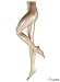 FALKE Women's Shelina 12 Denier Tights, Glossy Finish, Narrow Waistband, Ultra-Sheer Fine Transparent, Nylon, Beige (Powder 4169), L, 1 Pair