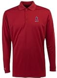 Los Angeles Angels Long Sleeve Polo Shirt (Team Color) - X-Large
