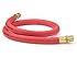 TEKTON 46362 1/2-Inch I.D. by 3-Foot 250 PSI Rubber Lead-In Air Hose with 1/2-Inch MPT Ends