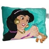 Disney Princess pillow : Jasmine Pillow w/ Tiger Plush