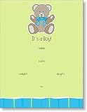 Teddy Bear Fill-In Birth Announcement