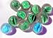 Blue & Green Cateyes