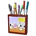 Londons Times Funny Medicine Cartoons - Snoopy At Good Grief Counseling - Tile Pen Holders-5 inch tile pen holder