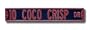 BOSTON RED SOX "10 COCO CRISP DR" Authentic METAL STREET SIGN (6" X 36")