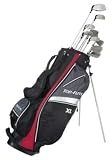 Top Flite XL+ Complete Golf Set (Right Hand, Black/Red/Grey)