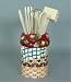 APPLE IN A BASKET kitchen Utensil Tool Holder Set ~ Basket Weave Picnic Design home decor