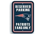 NEW ENGLAND PATRIOTS Parking Sign