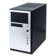 Black & Silver Micro Atx Tower EA-380 High Eff Psu 80PLUS Certifd