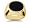 0.00 CTW Men's Diamond Ring in 18K Yellow Gold