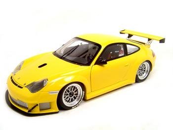 2004 PORSCHE 911 GT3 RSR YELLOW 1:18 MINICHAMPS MODEL