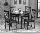 Ashford 24-Inch Crossback Barstool (Set of 2 ) - Emerald D940-24X