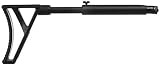 Spyder MR Series Adjustable Shoulder Stock - Black