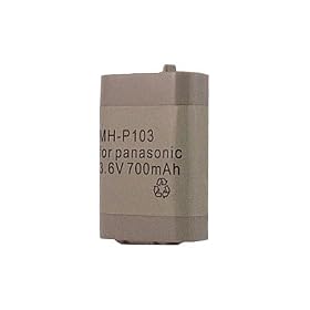 Hitech - Replacement Cordless Phone Battery for AT&T 102, 103, EP562, EP5632, EP5902, EP5903,... by