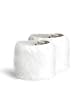 Reversible Santa White Boot Cuffs Shoe Accessories (Standard-1)