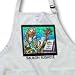SALMON RUSHDIE - Medium Length Apron With Pouch Pockets 22w X 24l