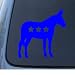 DEMOCRAT DONKEY - Patriotic - Car, Truck, Notebook, Vinyl Decal Sticker #1159 | Vinyl...