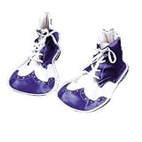 Costumes For All Occasions HA22BW Clown Shoe Deluxe Blue White