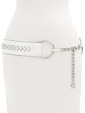 Guess - GUESS Wrinkle Patent Rhinestone Belt