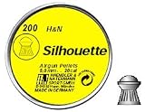 H&N Silhouette .20 Cal, 11.42 Grains, Domed, 200/Tin