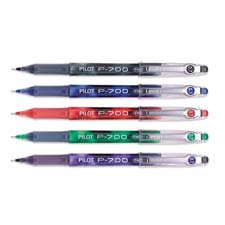 PIL38640 - Gel Rollerball Pen, Fine Point, Black Ink/Barrel