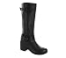 Harri Black Leather Sz 5