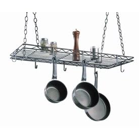 Chrome Hanging Pot Rack