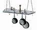 Kitchen & Housewares : Chrome Hanging Pot Rack