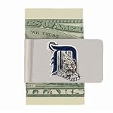 MLB Sculpted & Enameled Pewter Moneyclip - Detroit Tigers Money Clip