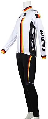 Ceiling Light's Championship Germany Jersey Polyester&amp;Lycra&amp;Elastic Fabric Cycling Suits(Shirt + Pants)