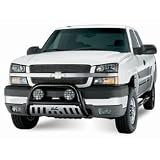 Westin 33-2035 Ultimate Black Powdercoated Stainless Steel Grille Guard by Westin