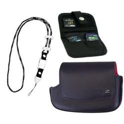 FUJI 10318 Leather case + memory card holder + strap for Z10fd