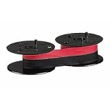 Nu-kote Model BR80C-6 Red/Black Nylon Ribbons, Pack Of 6