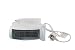 from Grand Gadgets GrandGadgets 2000w Fan Heater with 2 Heat Settings with Flat and Upright Placement