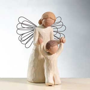 willow tree stores Discount Willow Tree Guardian Angel Figurine, Susan Lordi 26034