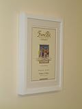 RIO White Frame with White Mount 14"X11" for Pic Size A4