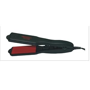 Chromatique Micro FAT 1 inch Ceramic Ionic Tourmaline Mini Travel Flat Iron (DUAL VOLTAGE: 110-220V for Worldwide Use)