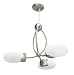 American Fluorescent OSP313NECT Three-Light 13-Watt 24-Inch, Oslo Nickel Pendant Light Fixture Image