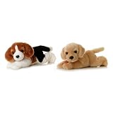 Aurora Plush Homer Beagle Mini Flopsie 8