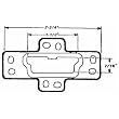 United States Hdwe. WP-8815C Rear Drawer Mounting Bracket