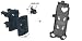 Lüfterhalterung für HTC G1/ T-Mobile "Google" G1 Halterung für KFZ Lüftung neigbar / drehbar 360° / schwenkbar Lüfter Lüftungsschlitze + Melkco Silicon Case