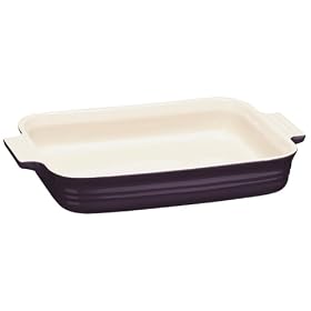 Le Creuset Stoneware 12 1/2 Inch Rectangular Baking Dish, VioletLe Creuset Stoneware 12 1/2 Inch Rectangular Baking Dishes
