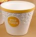Hutzler Popcorn Bowl - Plastic - Gold