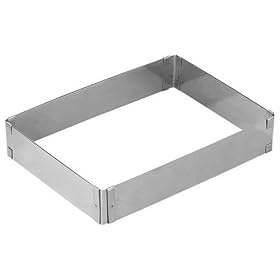 Zenker - 2471 - Cadre Rectangulaire - Extensible - Inox