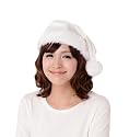 サンタ帽子白